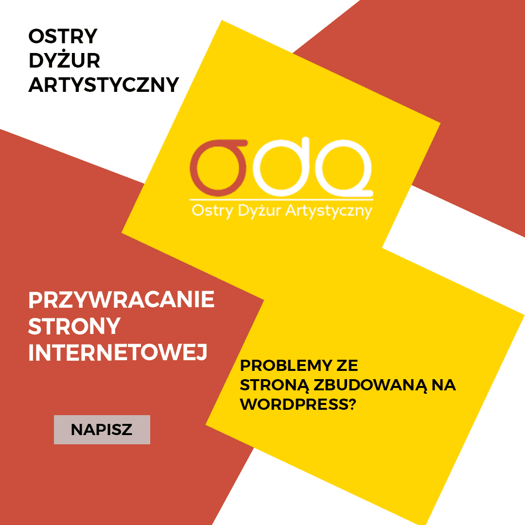 Przywracanie strony internetowej WordPress