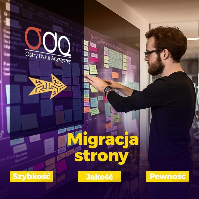 Migracja strony internetowej na inny serwer