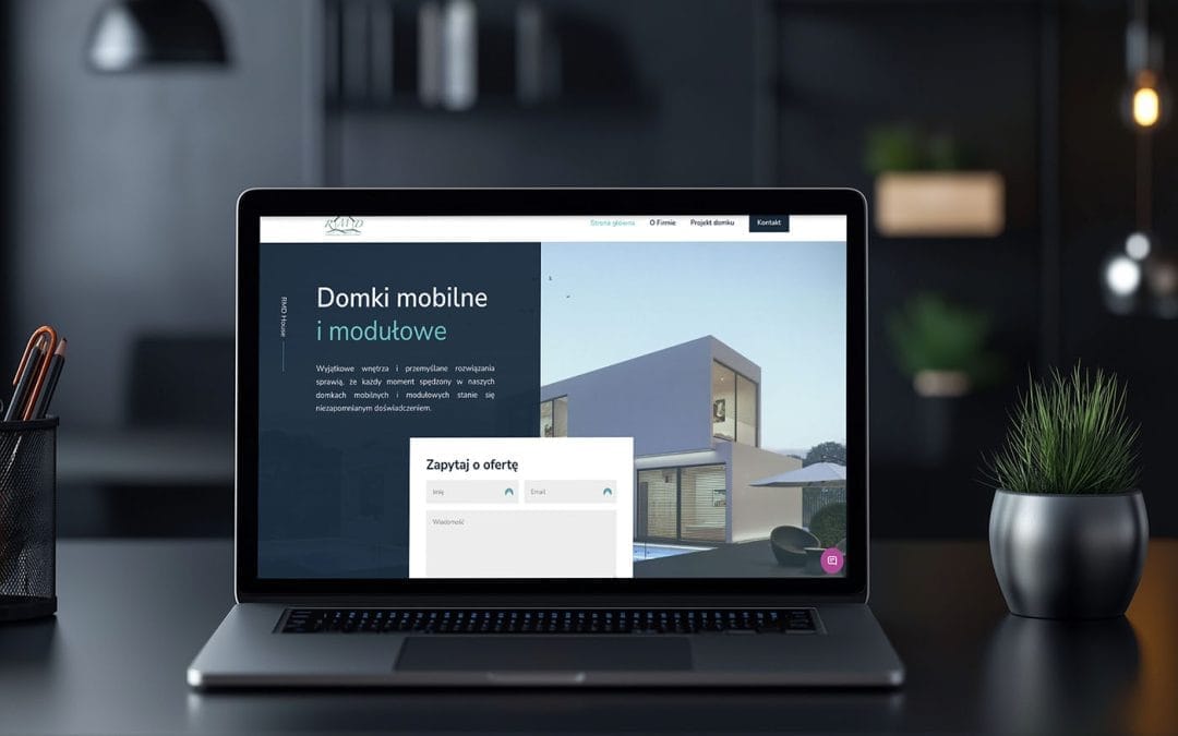Strona dla Domków Mobilnych