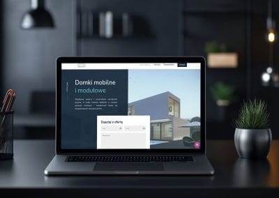 Strona dla Domków Mobilnych