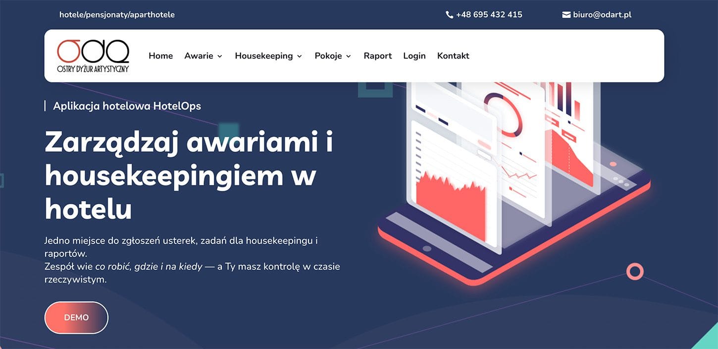 Aplikacja hotelowa (HotelOps)